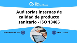 Curso de  ISO 13485 - Auditor&iacute;as internas
