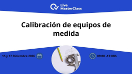 Curso de  Calibraci&oacute;n de equipos de medida
