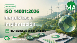 Curso de  ISO 14001:2026 - Requisitos e implantaci&oacute;n