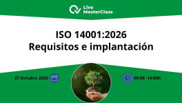 Curso de  ISO 14001:2026 - Requisitos e implantaci&oacute;n