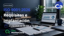 Curso de  ISO 9001:2026 - Requisitos e implantaci&oacute;n