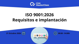 Curso de  ISO 9001:2026 - Requisitos e implantaci&oacute;n