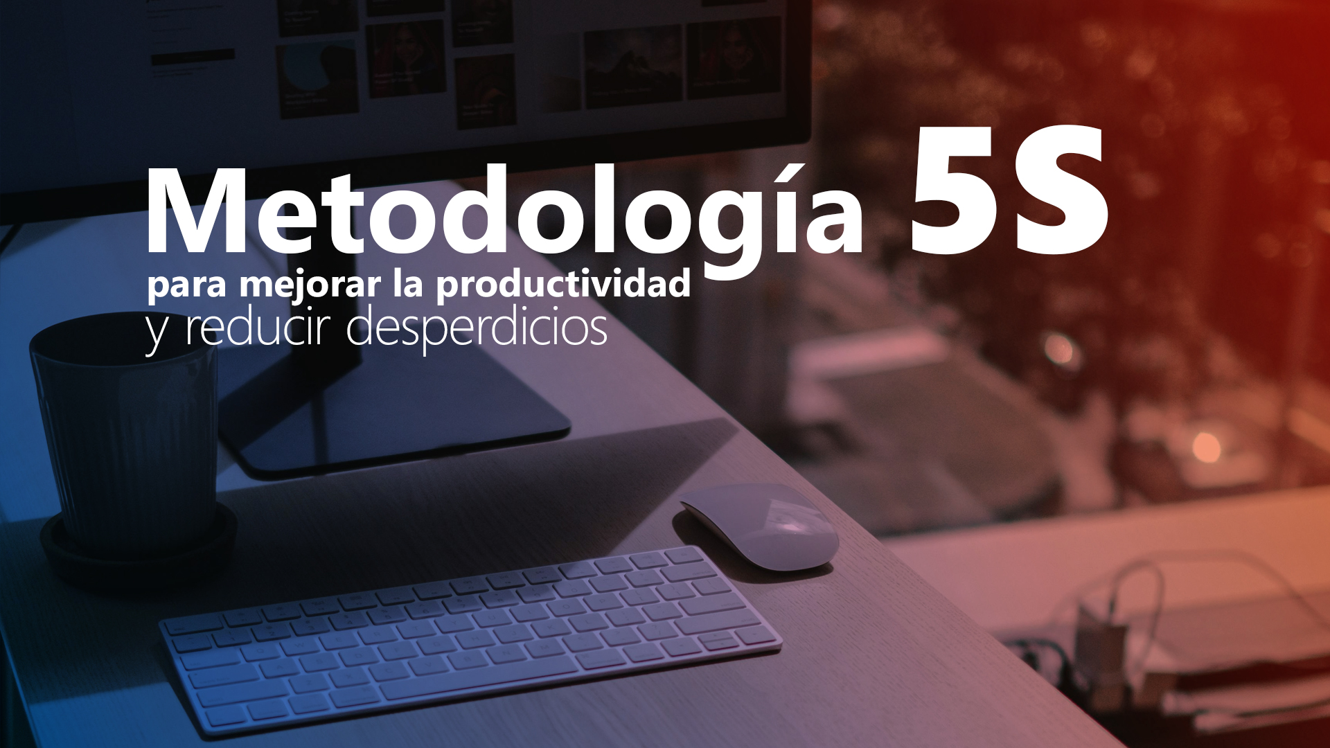 Curso de  Metodolog&iacute;a 5S m&aacute;s productividad menos desperdicio